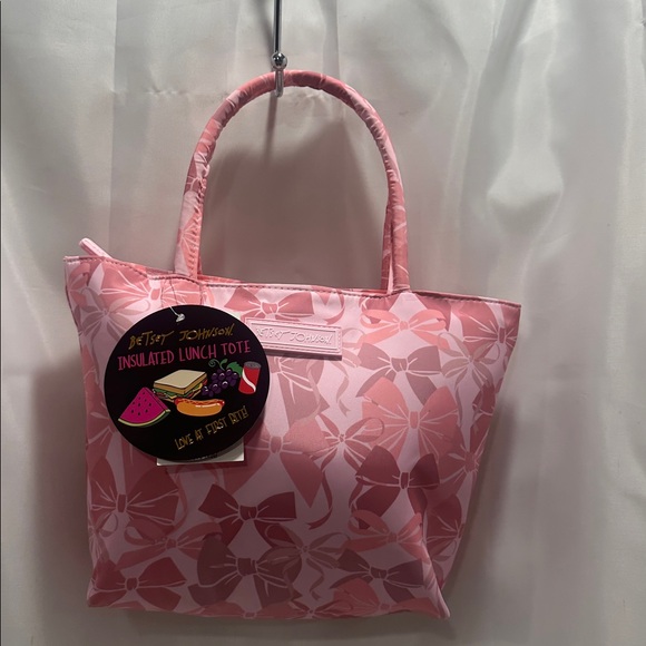 Betsey Johnson Handbags - Betsey Johnson Pink Tote Bag NWT
